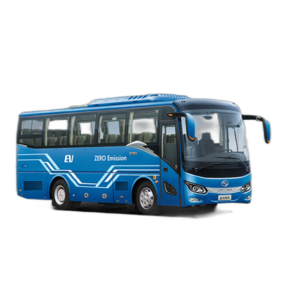 o treinador Bus Pure Electric 39 Seater do turista da distância entre o eixo dianteira e traseira de 4300mm deixou a direção