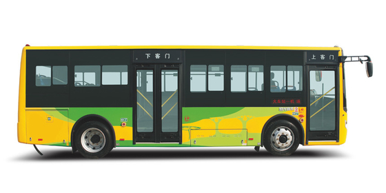 Linha ônibus do tráfego urbano do passageiro da cidade assentos públicos elétricos dos ônibus 10 - 31 de 69 km/h