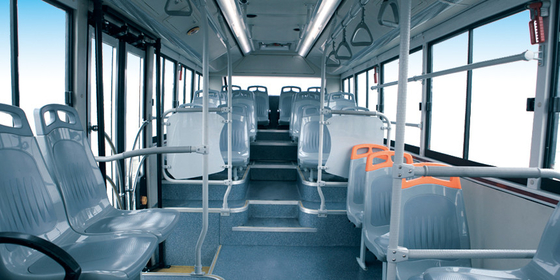 Linha ônibus do tráfego urbano do passageiro da cidade assentos públicos elétricos dos ônibus 10 - 31 de 69 km/h
