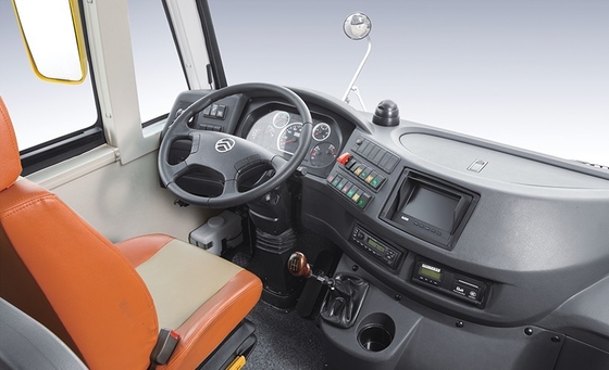 100hp 10 - 19 poder 80km/h do motor diesel de Shuttle Bus 5.5m do estudante de Seater