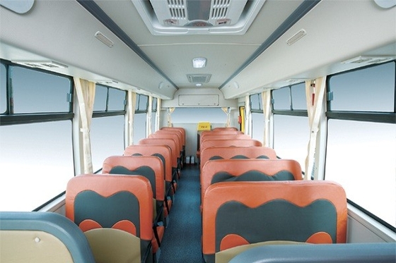 estudante 140hp de Shuttle Bus 24 - 45 de 7.9m ônibus escolar amarelo do motor diesel dos assentos