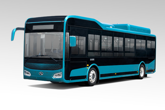 32 milhagem elétrica luxuosa 300 - 450km da distância entre o eixo dianteira e traseira 6100mm do ônibus 12m de Seater