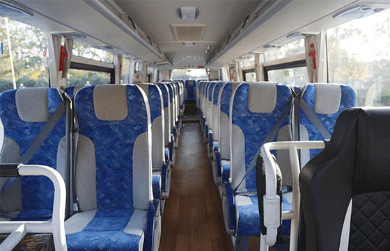 Treinador elétrico Buses da cidade aerodinâmica 56 assentos EV New Energy