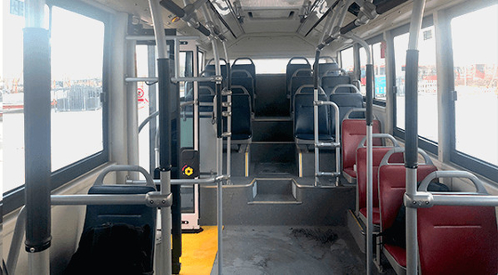 assentos 150 - 200km da direção 16 - 26 da esquerda do ônibus da passagem da cidade de 8.5m EV milhagem pública